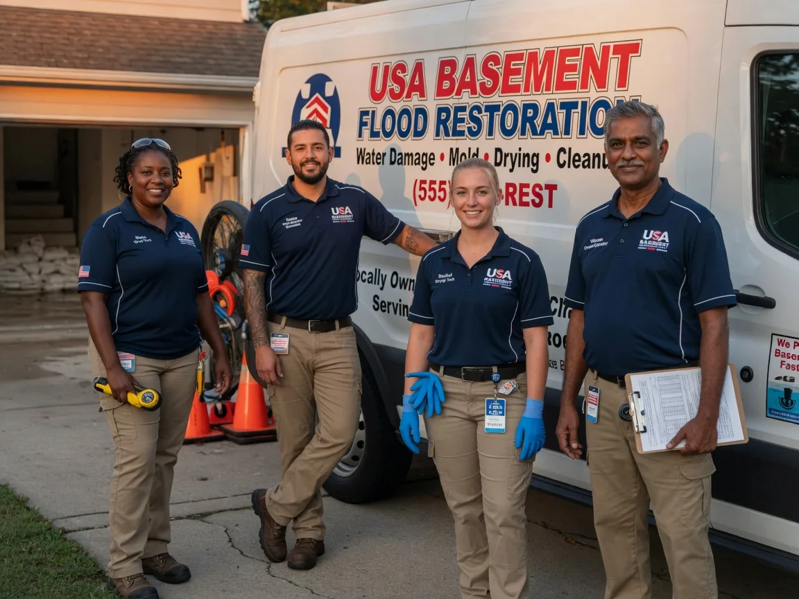 Basement Flood Cleanup company in Brooklyn, IA