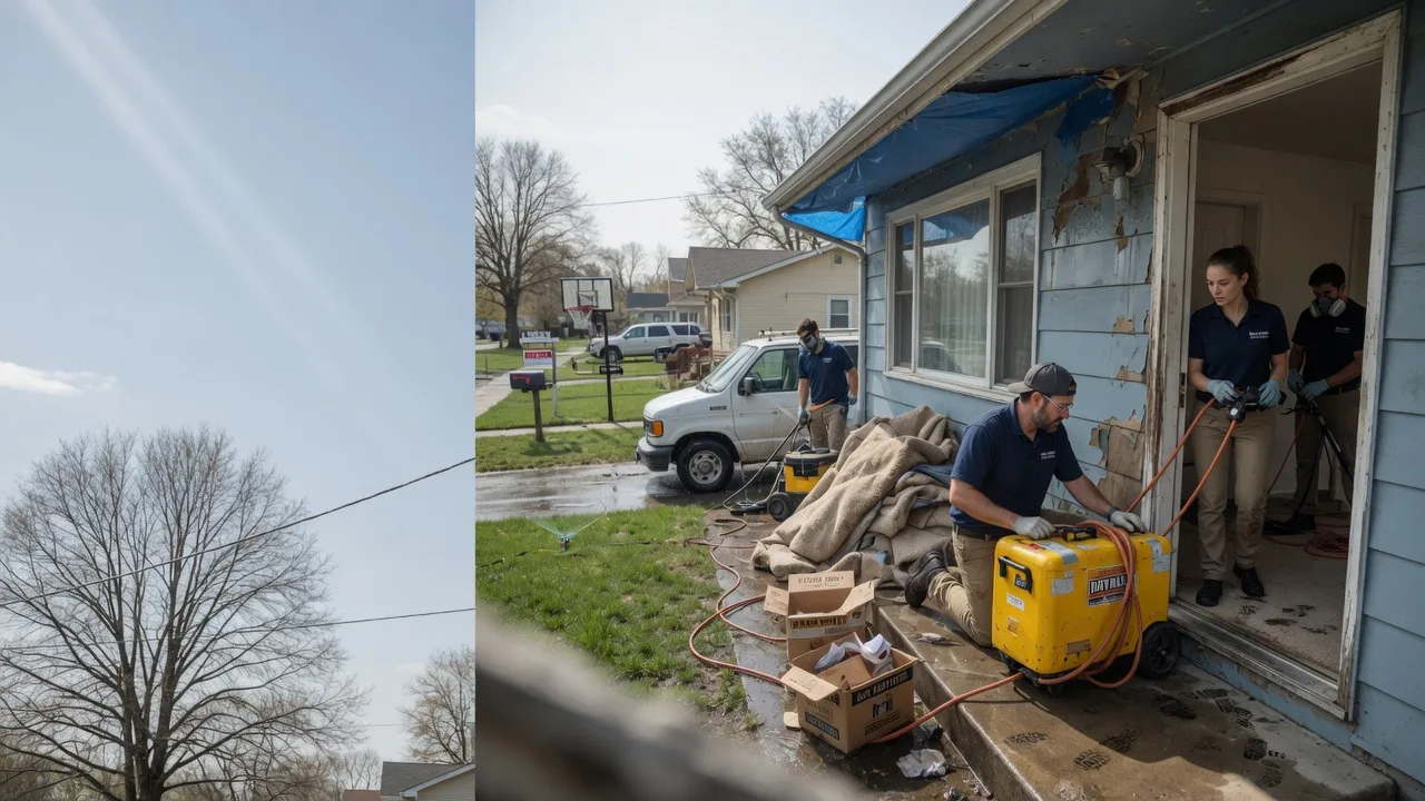 Basement Flood Cleanup in Brooklyn, IA near me